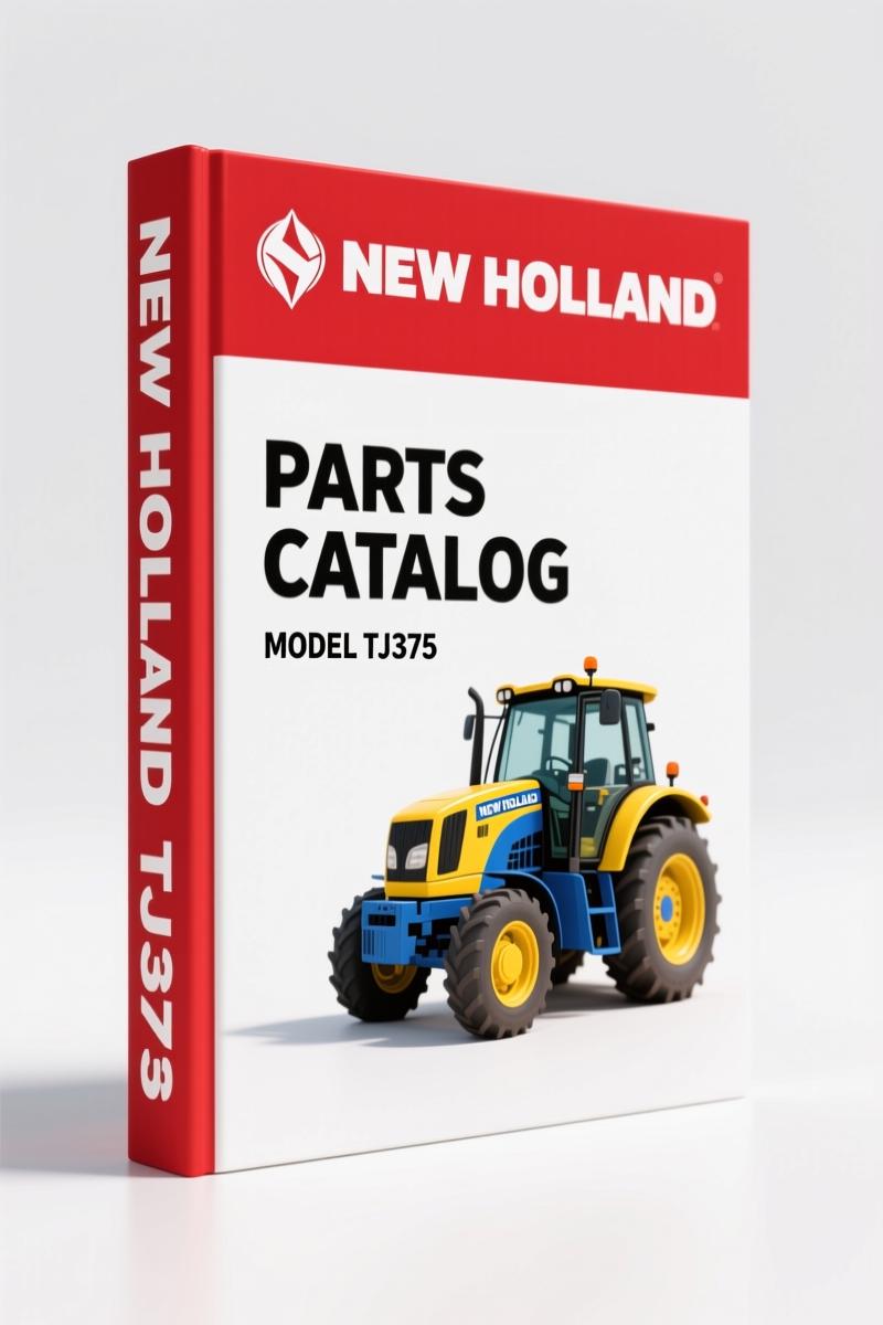 New Holland TJ375 Parts Catalog – 661-Page OEM Parts Documentation