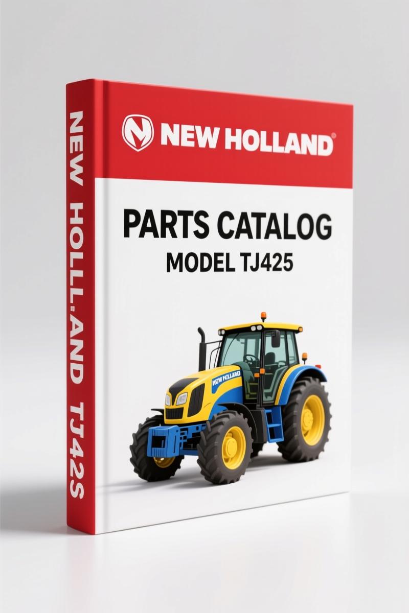 New Holland TJ425 Parts Catalog – OEM 663-Page Parts Manual