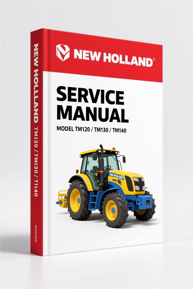 New Holland TM120,130,140,155,175 2002 Service Manual
