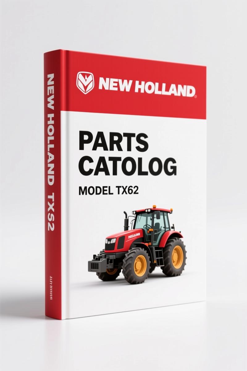 New Holland TX62-TX66 Parts Catalog – OEM 1042-Page Documentation