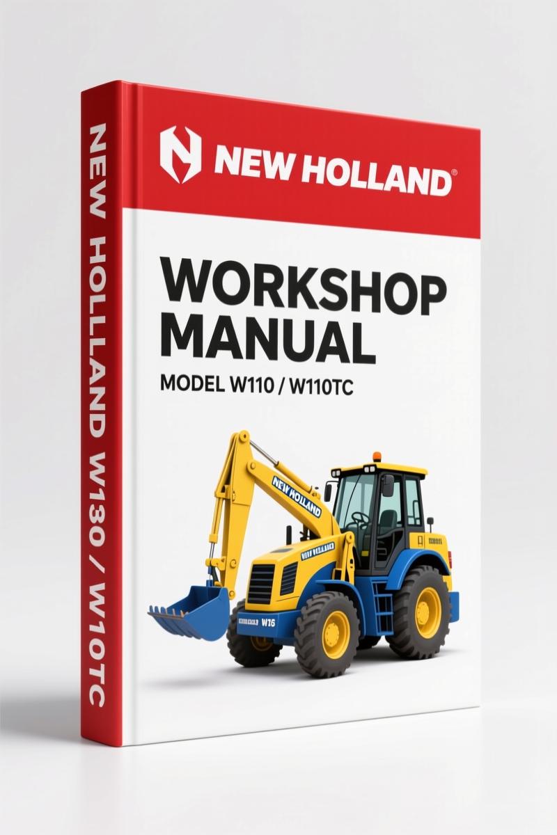 New Holland W110, W110Tc 2005 Workshop Manual – 569 Pages of Factory Specs