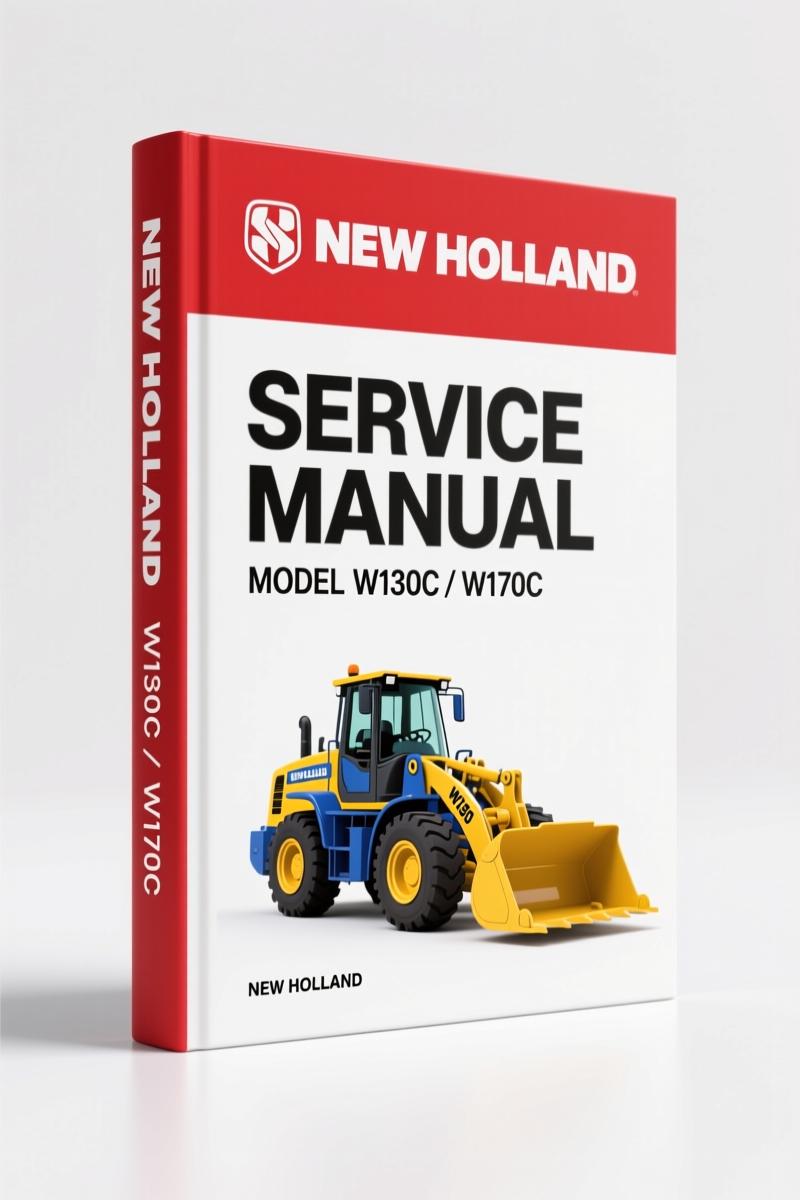 New Holland W130C, W170C 2015 Service Manual – 305 Pages OEM