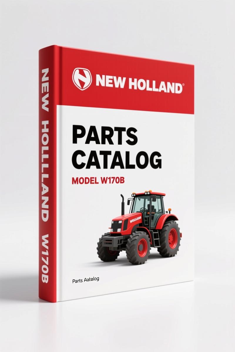 New Holland W170B Parts Catalog – OEM 882-Page Agricultural Manual