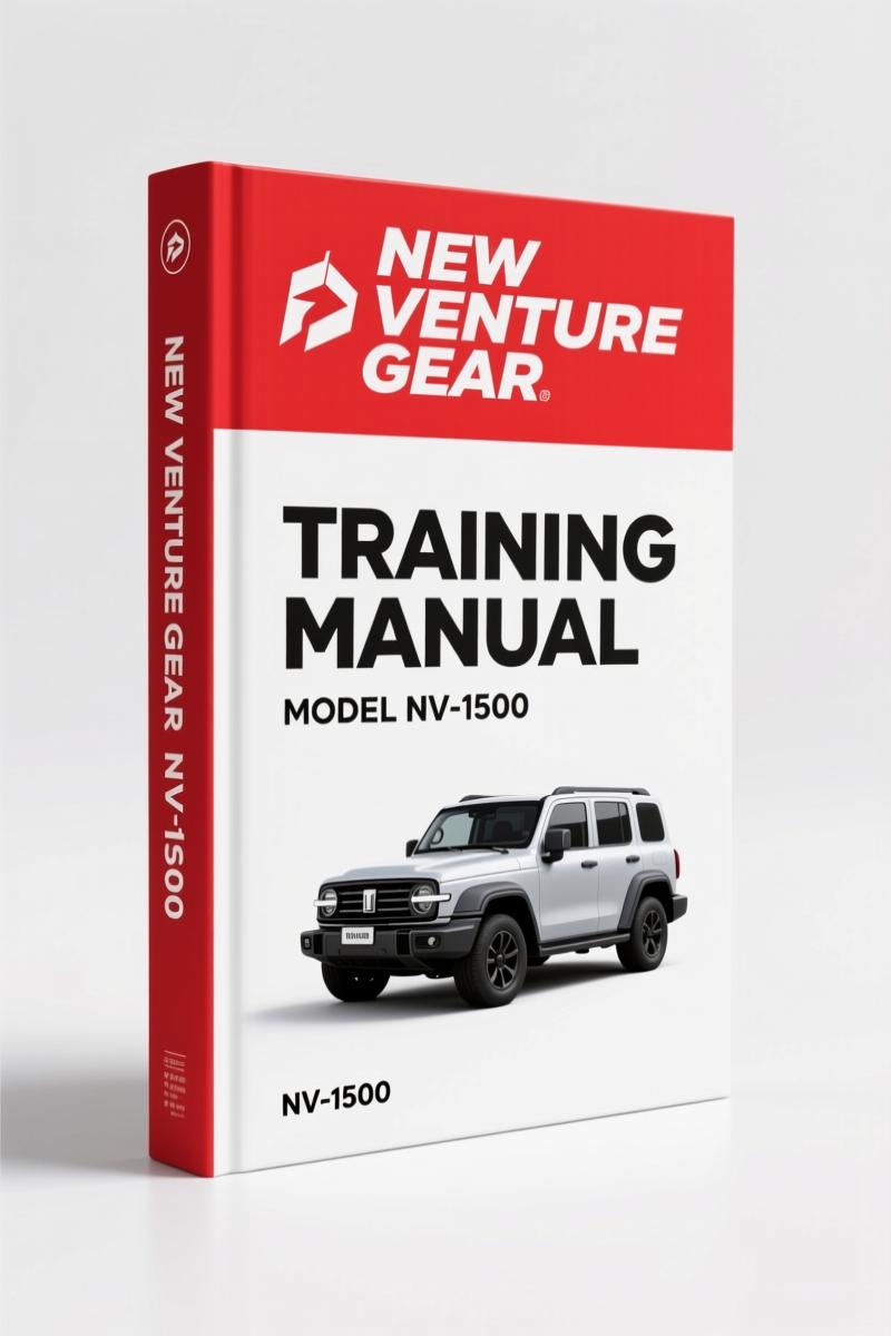 New Venture Gear NV-1500 Training Manual – Factory Service Guide