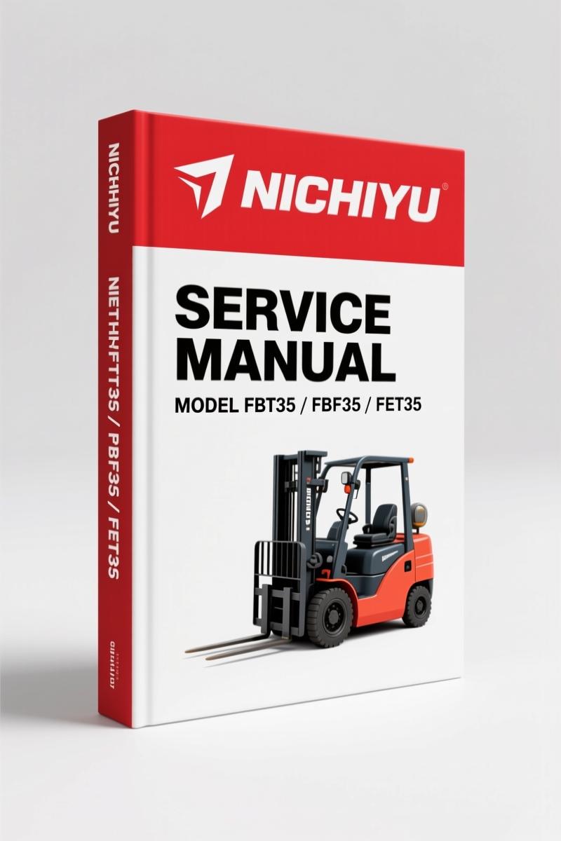 Nichiyu FBT35 FBF35 FET35 FEF35 Service Manual – 86 Pages
