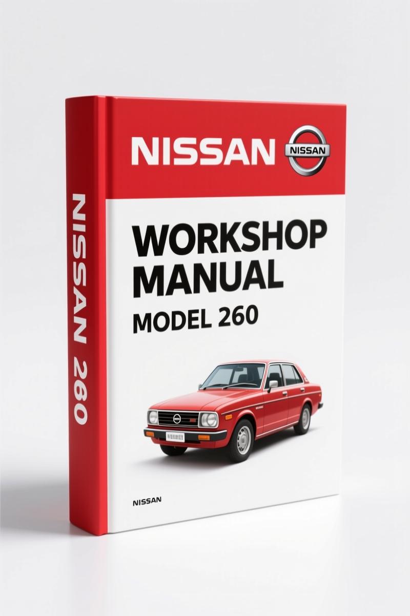 Nissan Patrol 260 1987 Workshop Manual – 604 Pages Factory Specs