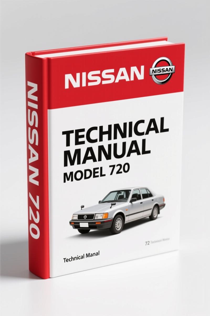 Nissan 720, PL720 Technical Manual – 641 Pages OEM Repair