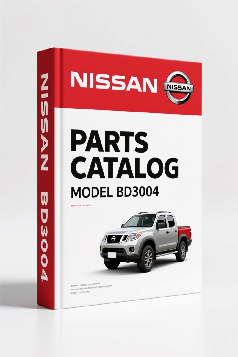 Nissan BD3004 1996 Parts Catalog – Genuine OEM Parts Identification