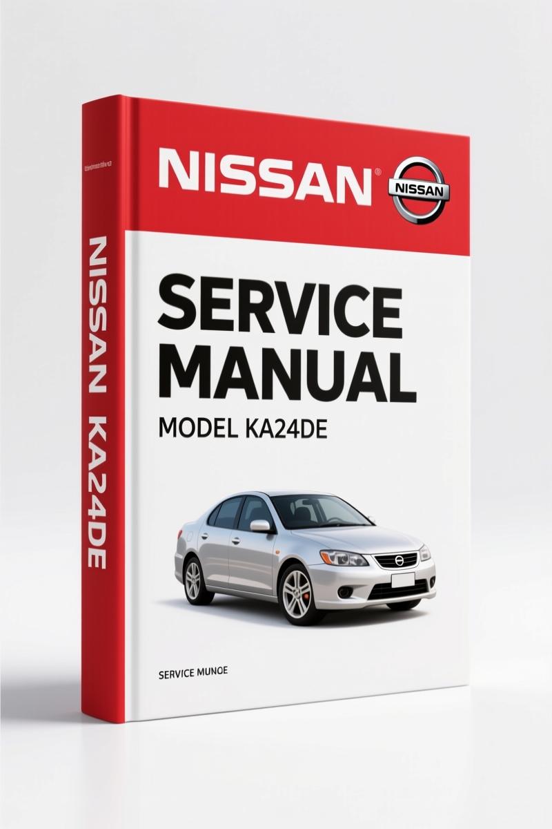 Nissan KA24DE Service Manual – 204 Pages of Factory Spec Data