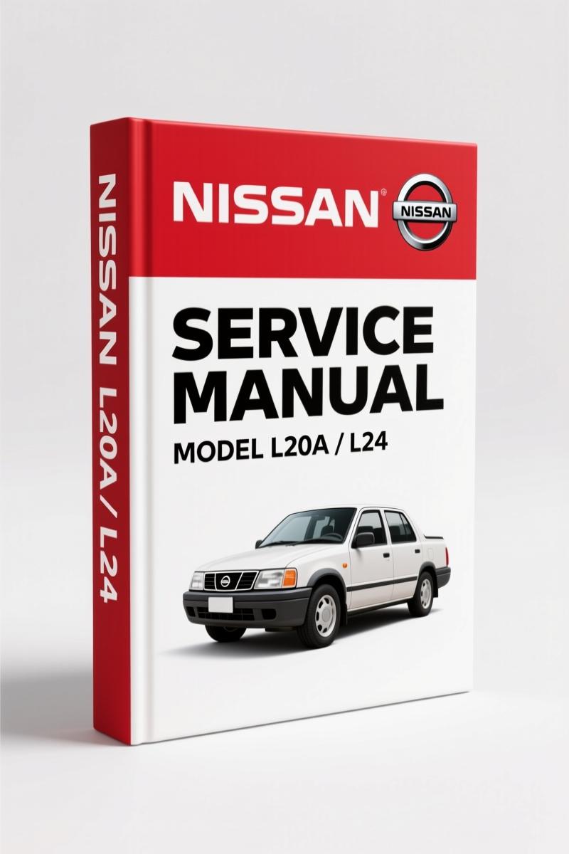 Nissan L20A, L24 Service Manual – 200 Pages of Factory Specs