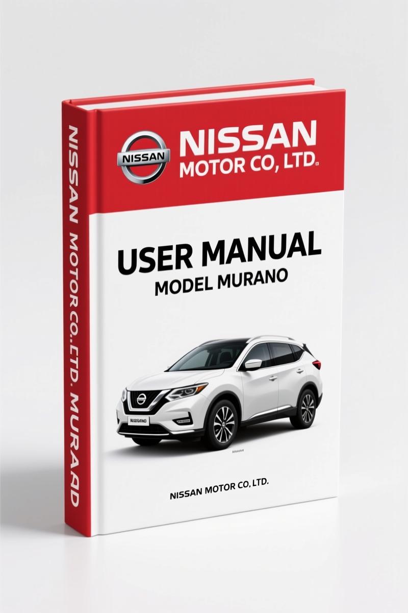 Nissan Motor Murano User Manual – Factory OEM Document