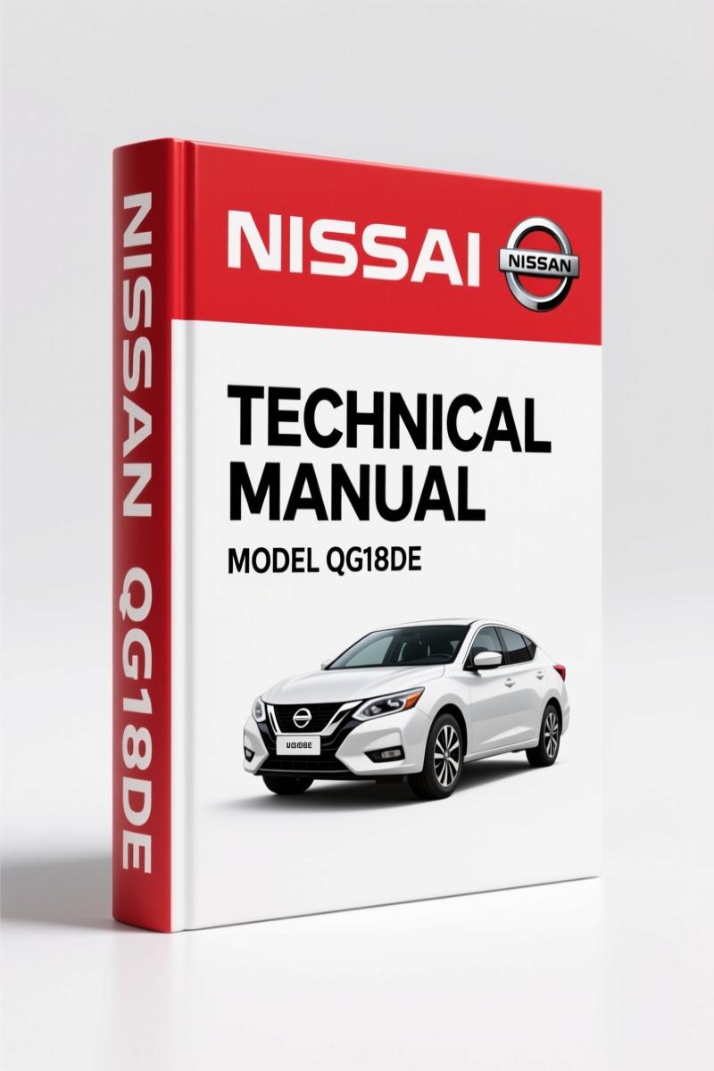 Nissan QG18DE Technical Manual – 1348-Page OEM Factory Repair Data