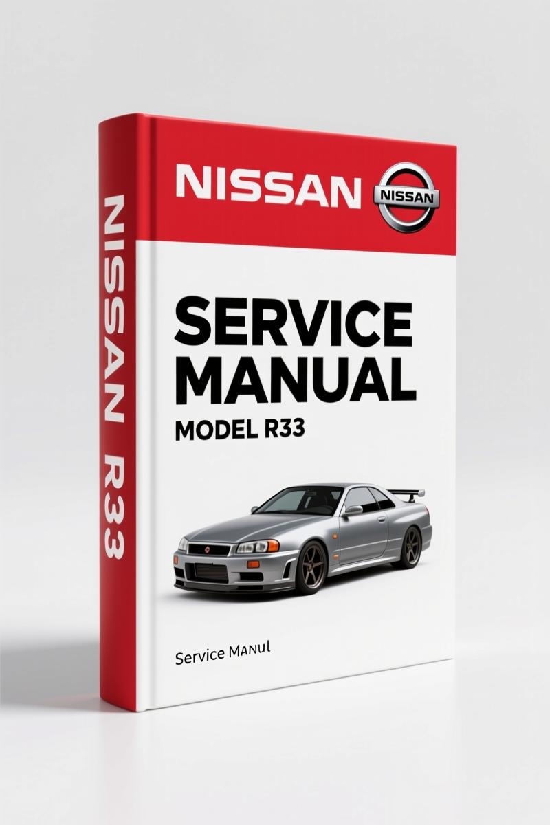 Nissan R33 Service Manual – 491 Pages of Factory Engine Specs