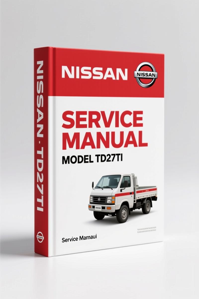 Nissan TD27Ti Service Manual – 150 Pages of Factory Specs