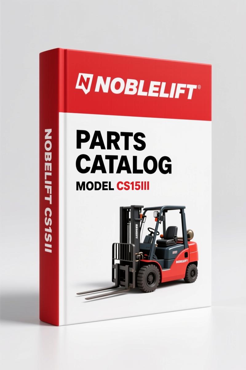 Noblelift CS15III 2010 Parts Catalog – 49-Page OEM Exploded Views
