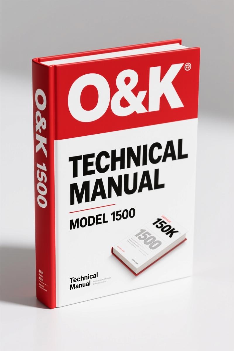 O&K 1500 1975 Parts Catalog – 154 Pages of OEM Parts & Assembly Diagrams