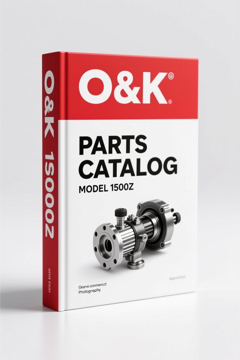 O&K 1500Z 1990 Parts Catalog – 313 Pages OEM Parts Manual