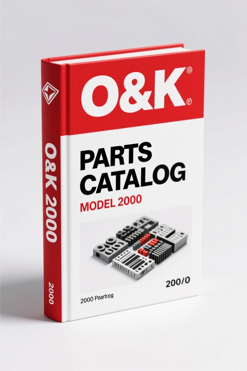 O&K 2000 1985 Parts Catalog – OEM Parts Diagrams & Part Numbers