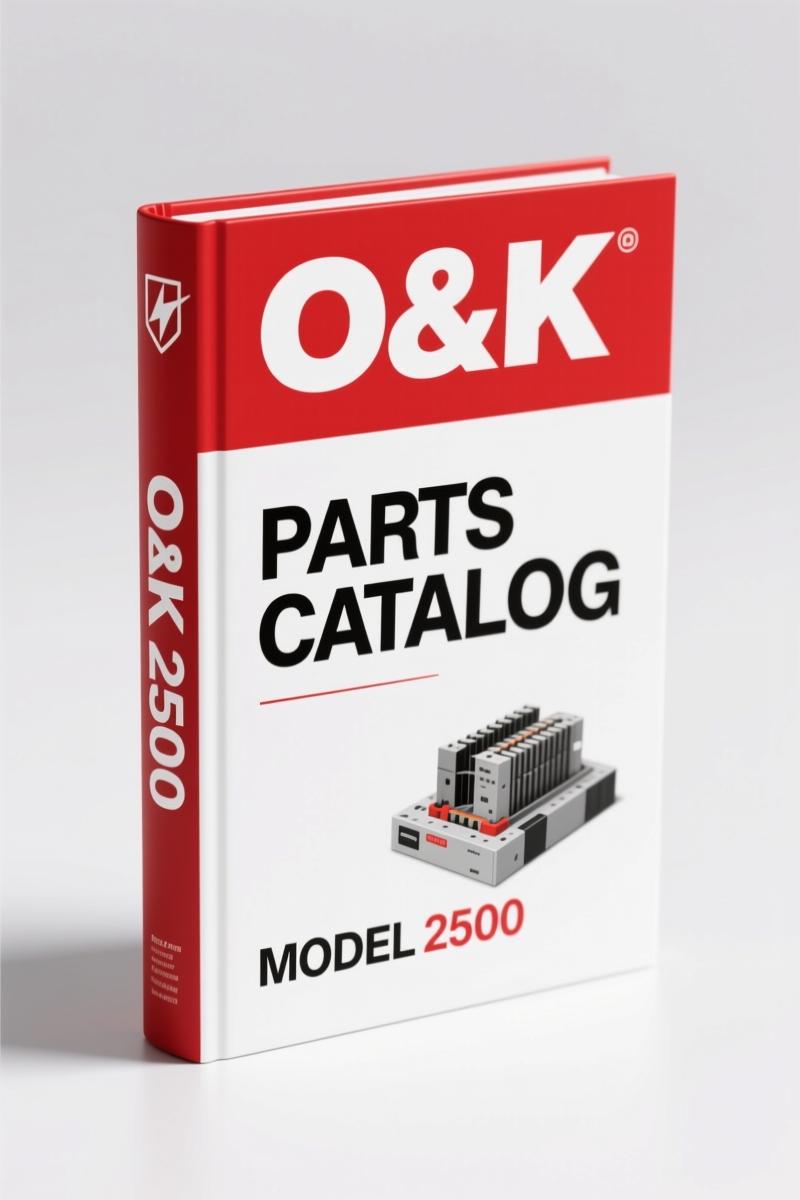 O&K 2500 Parts Catalog – 330 Pages of Factory Part Identification