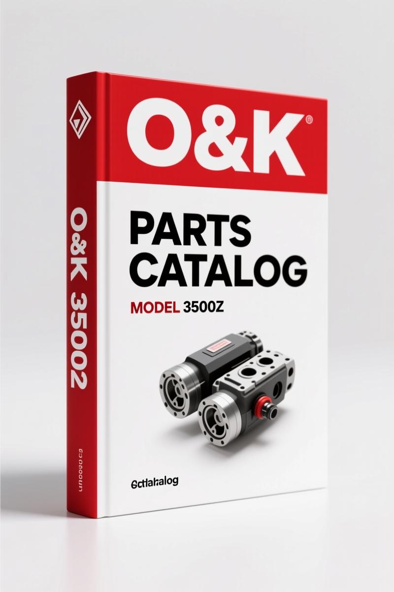 O&K 3500Z 1988 Parts Catalog – OEM Parts Identification