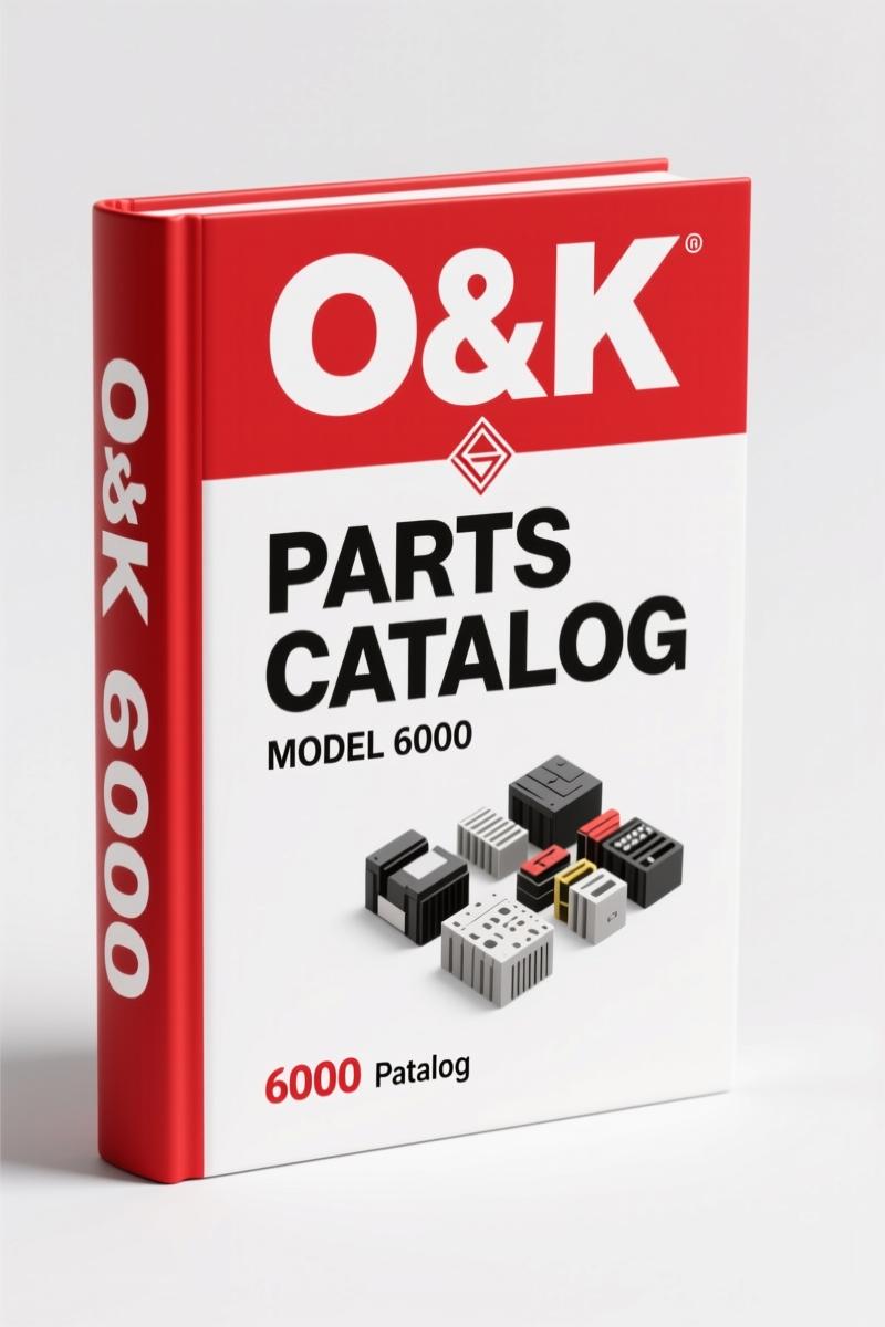 O&K 6000 1976 Parts Catalog – OEM Parts Manual