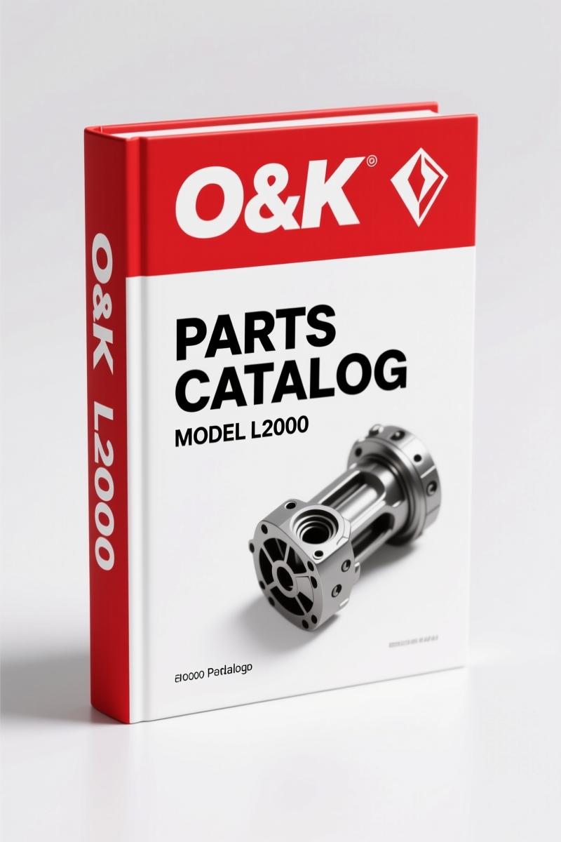 O&K L2000 Parts Catalog – 131 Pages OEM Parts Manual for Loader