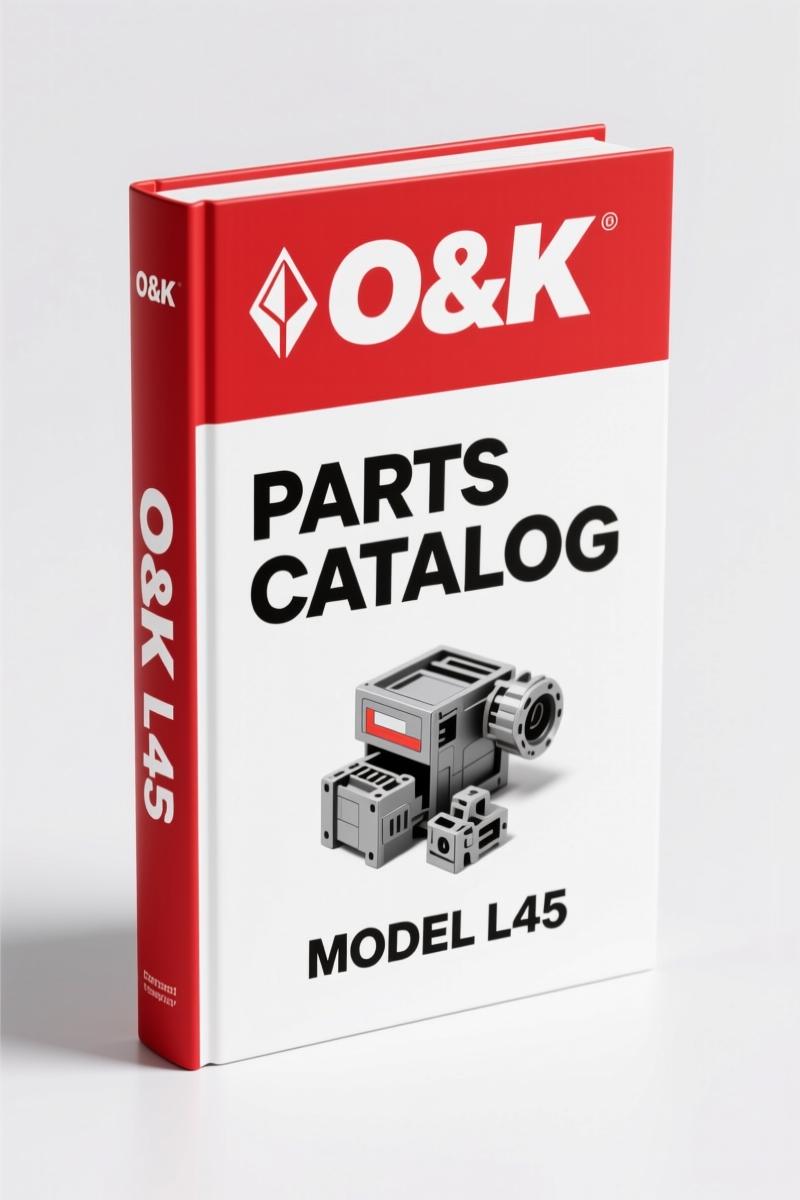 O&K L45, 4500Z 1990 Parts Catalog – 302 Pages OEM Parts Manual