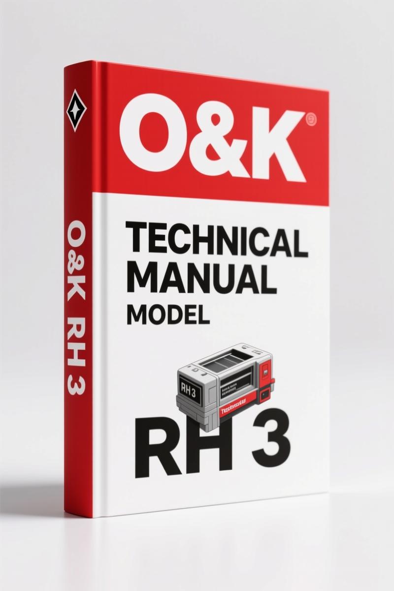 O&K RH 3, RH 9 1974 Technical Manual – Factory Specs