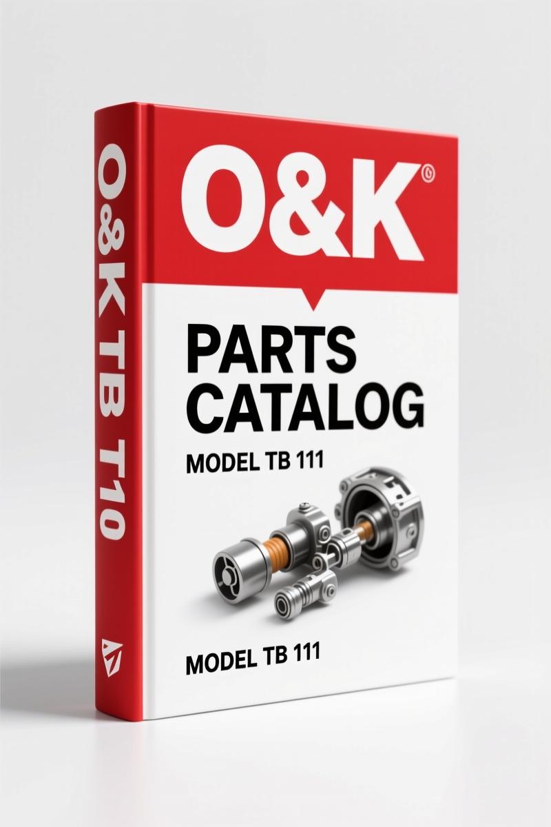 O&K TB 111 1986 Parts Catalog – 231 Pages | AutoFix Global