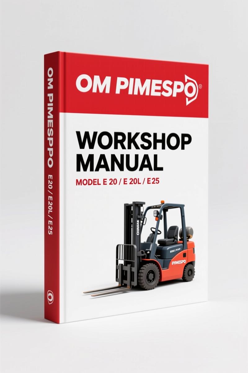 OM Pimespo E 20, E 20L, E 25, E 30 2004 Workshop Manual – Factory Specs