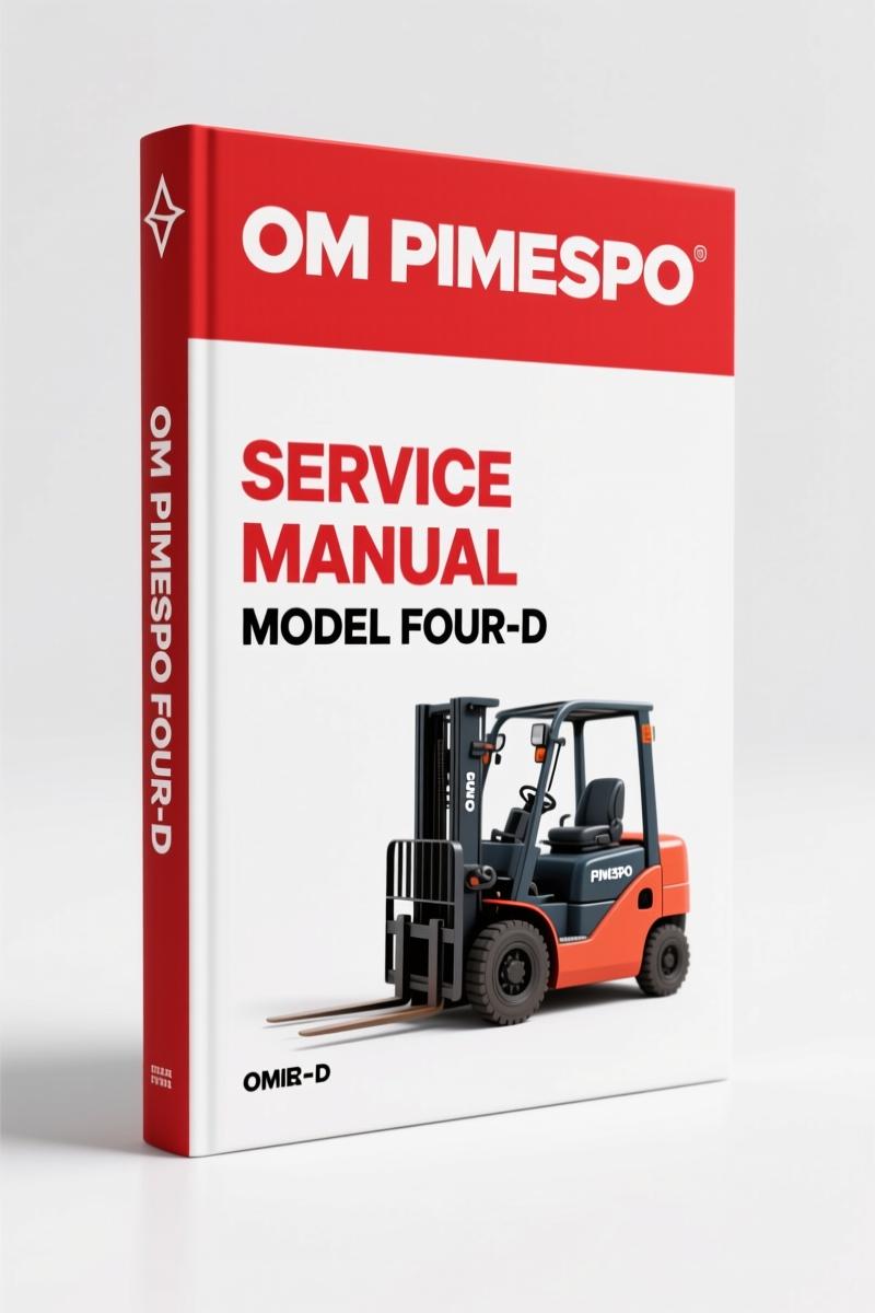 OM Pimespo FOUR-D 2005 Service Manual – Factory Specs for Forklift Repair
