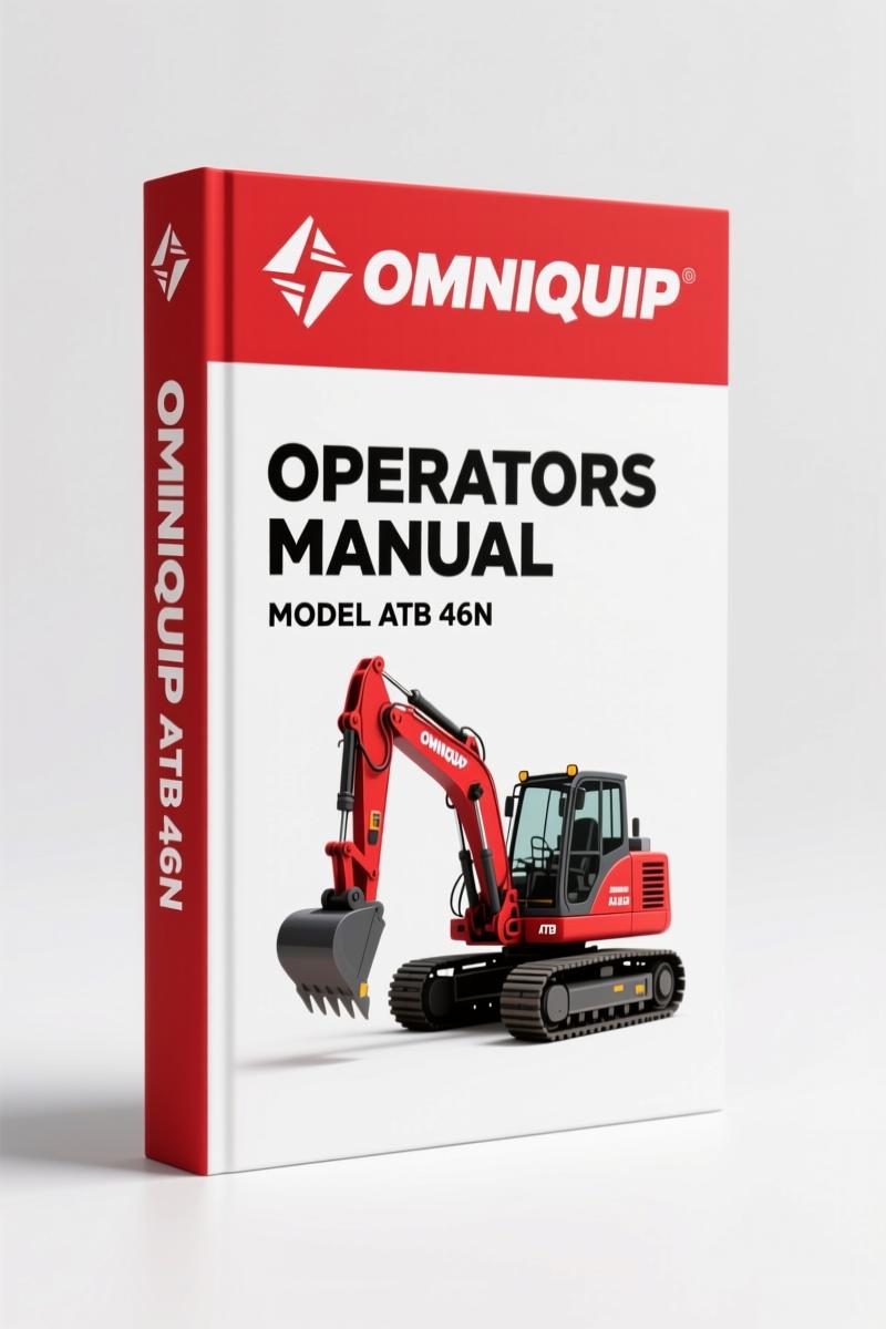 Omniquip ATB 46n 2000 Operators Manual – OEM Factory Safety & Specs