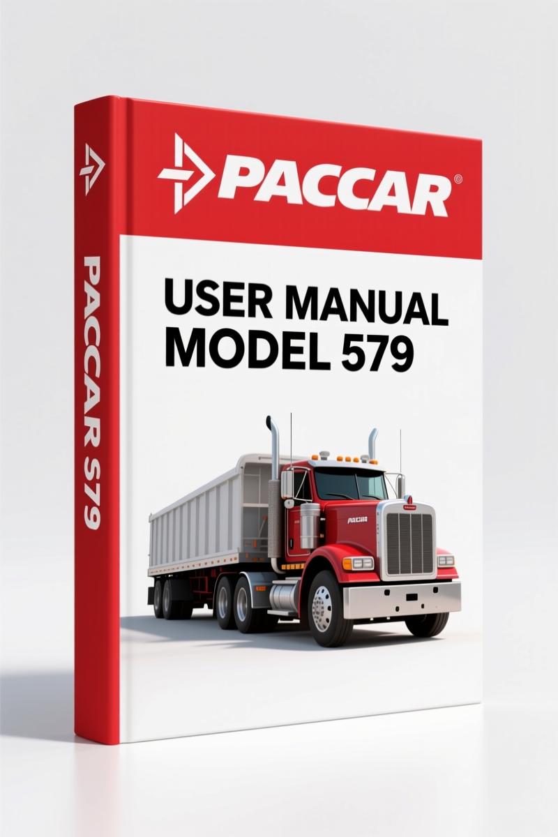 Paccar 579 2013 Operators Manual – Aftertreatment System Guide
