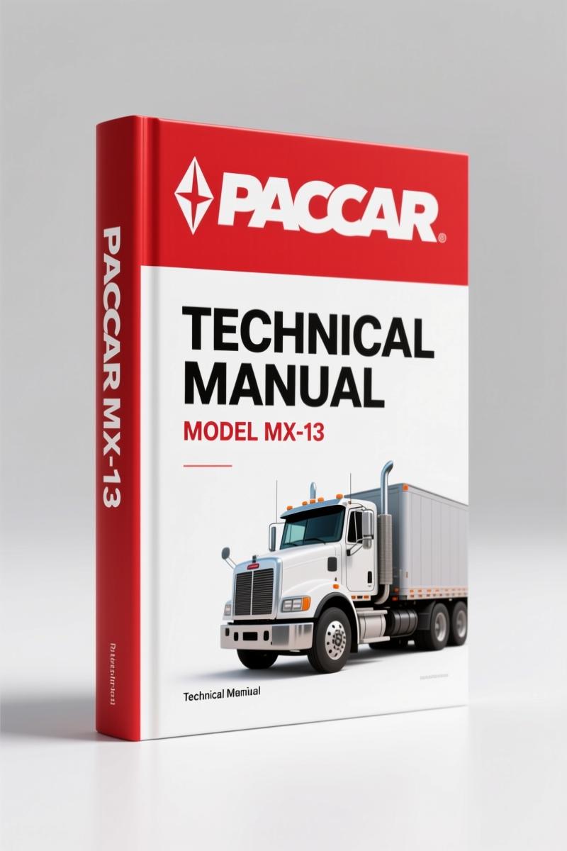 Paccar MX-13 2013 Technical Manual – Programming Guide
