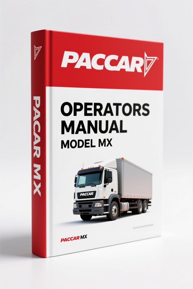 Paccar MX Operators Manual – Factory Paccar Documentation