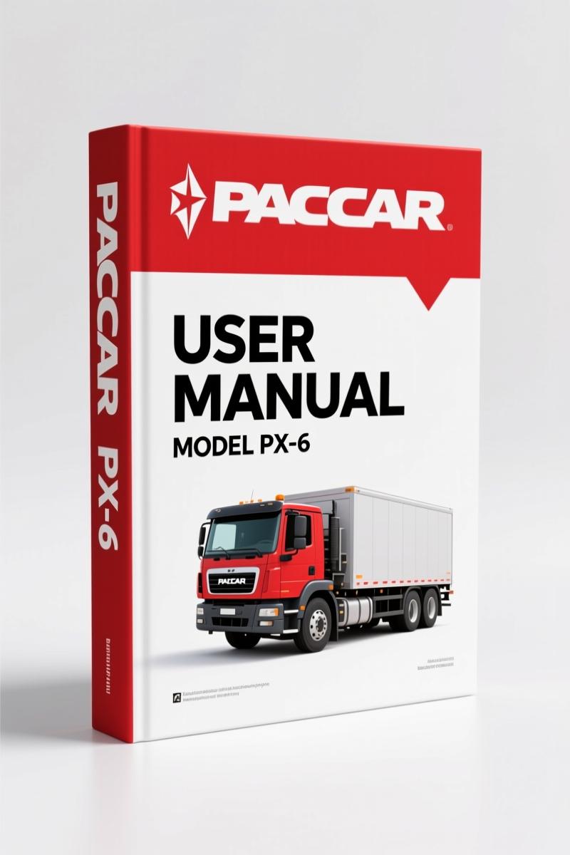 Paccar PX-6 2010 User Manual – 92-Page OEM Operating Guide