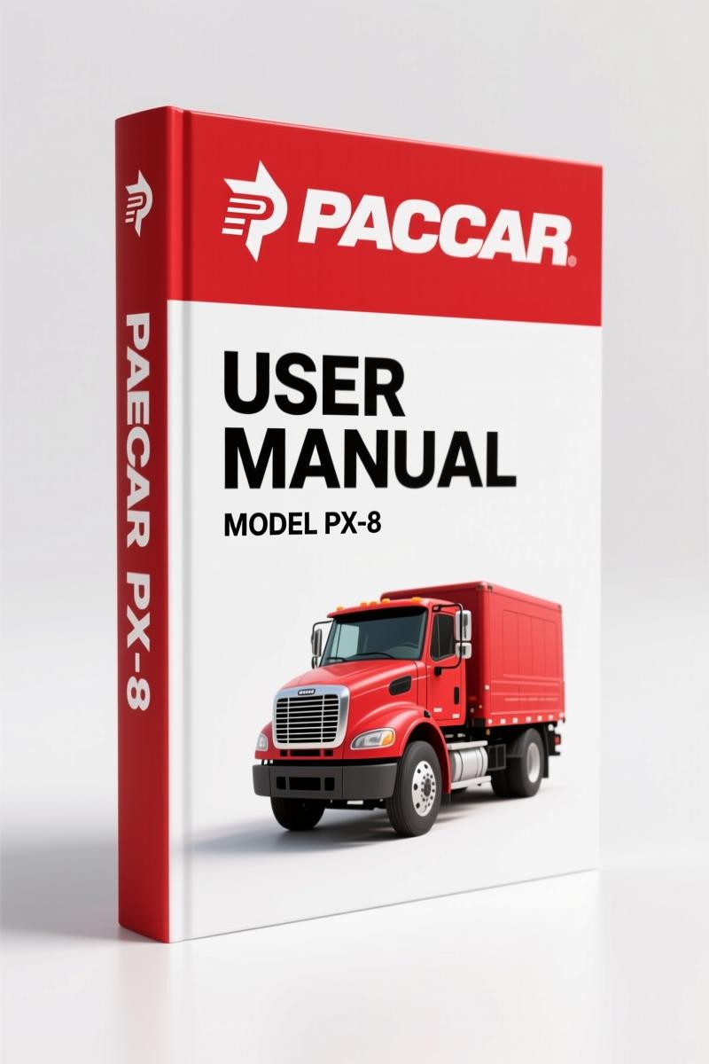 Paccar PX-8 2009 Operators Manual – Factory Specs & Operation
