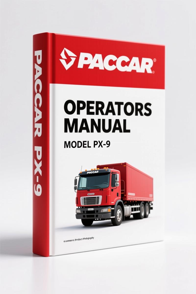 Paccar PX-9 Operators Manual – 128 Pages of Factory Specs