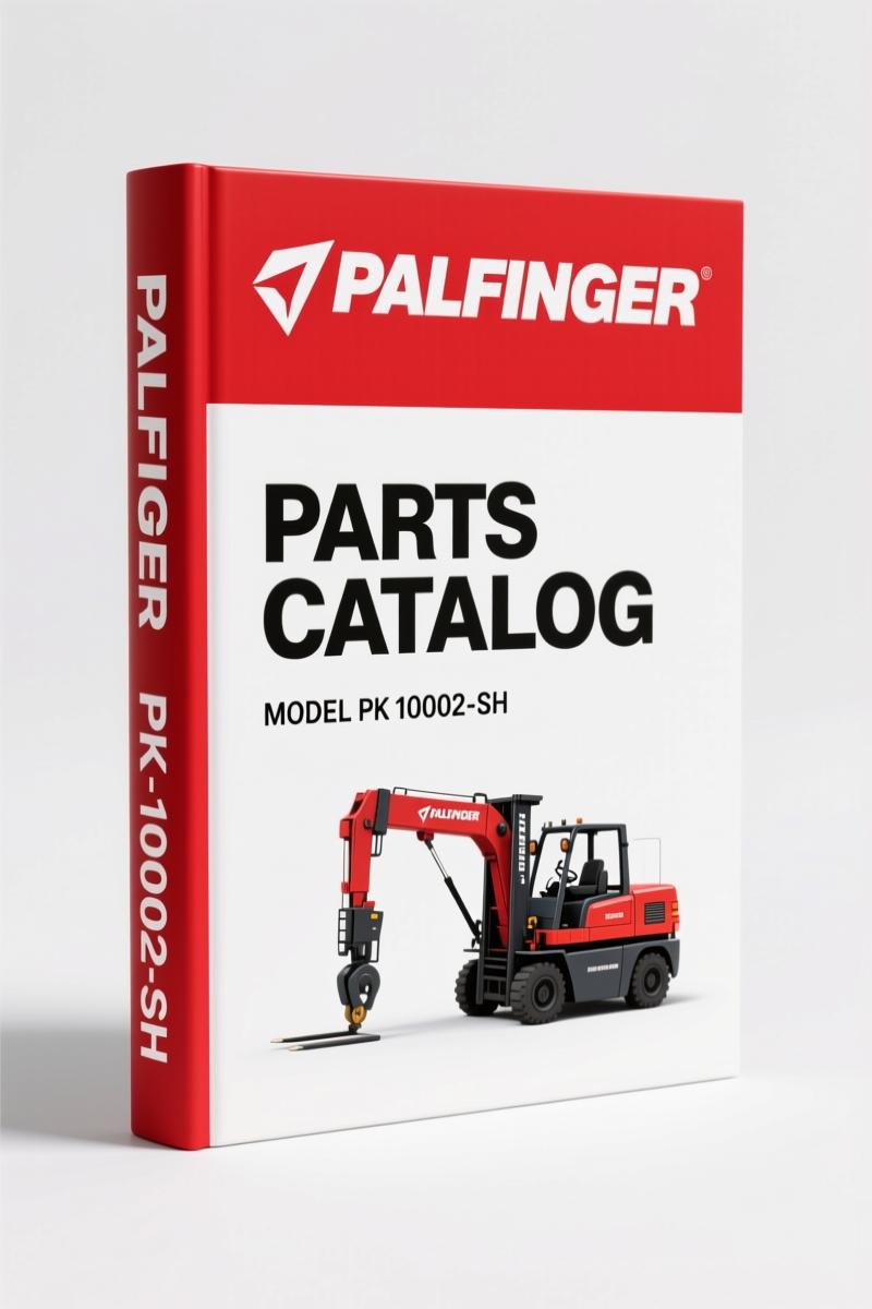 Palfinger PK 10002-SH 2007 Parts Catalog – 258 Pages