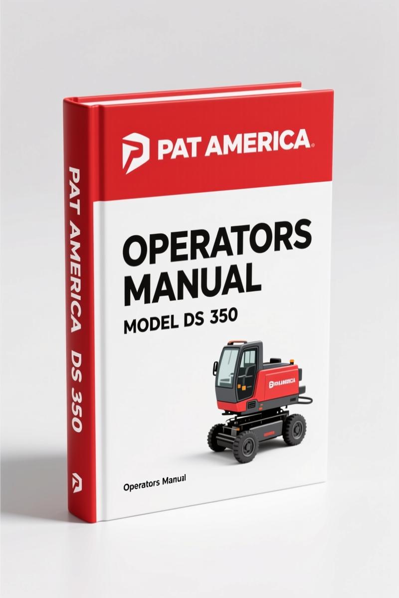 PAT America DS 350 2000 Service Manual – OEM LMI Diagnostics