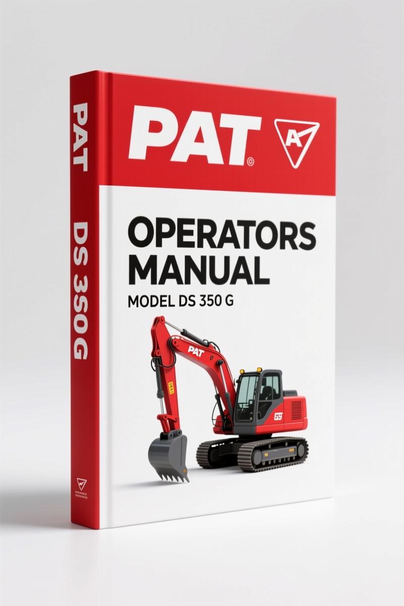 PAT DS 350 G 1987 Operators Manual – OEM Load Moment Indicator
