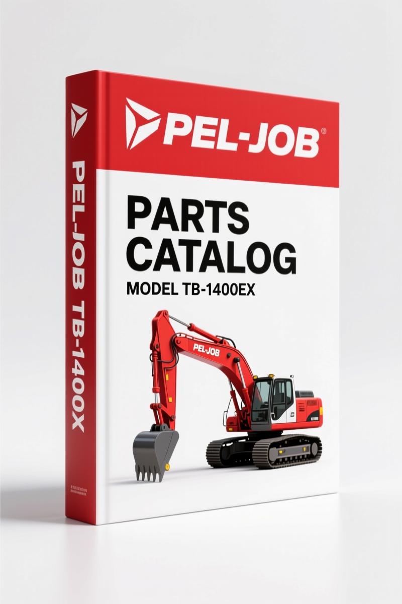 Pel-job TB-1400EX Parts Catalog – 66 Pages of OEM Exploded Views