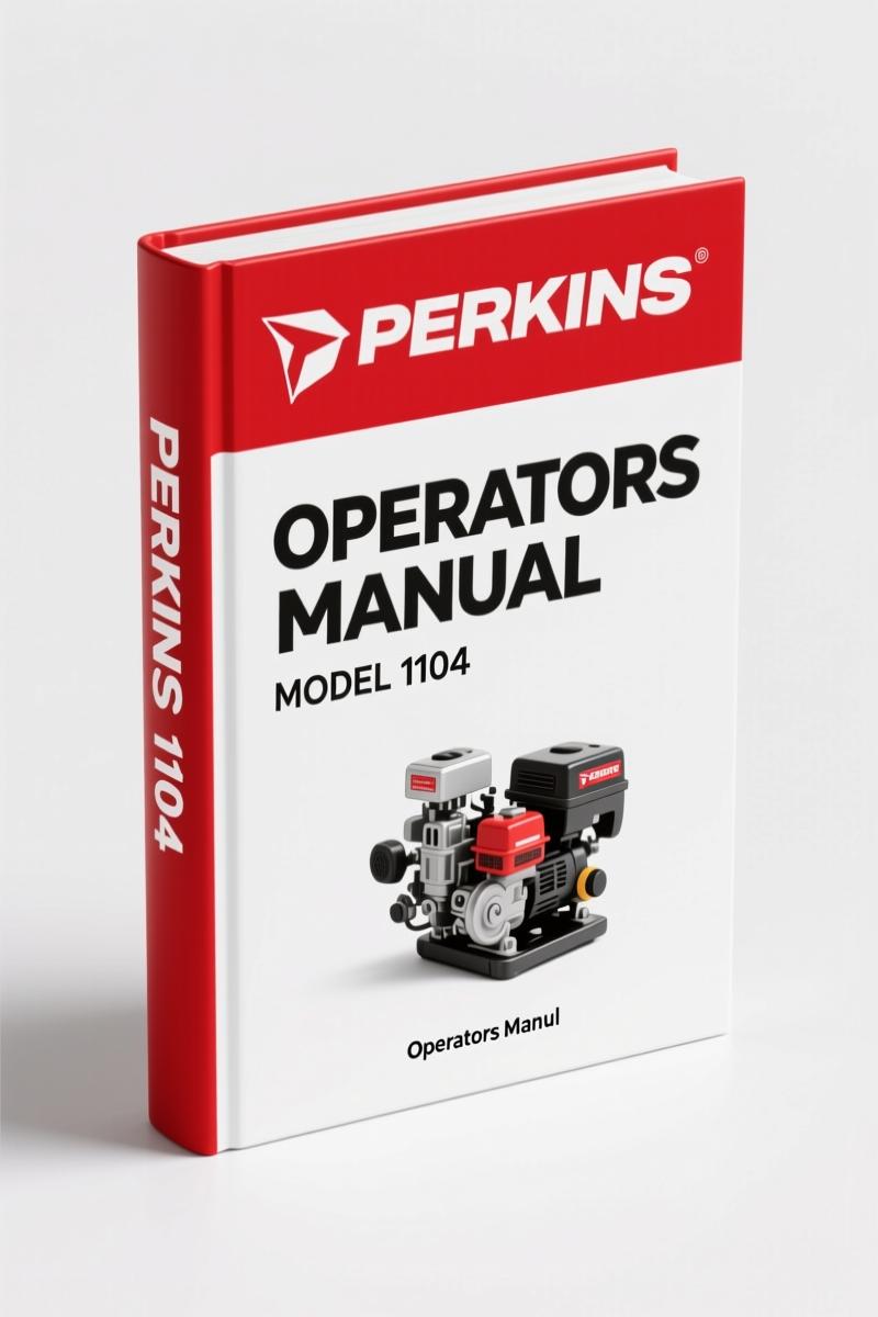 Perkins 1103, 1104 2007 Service Manual – Factory Disassembly & Assembly