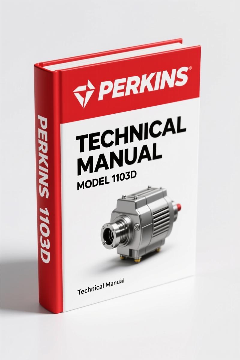 Perkins 1103D 2008 Operators Manual – Factory Safety & Maintenance