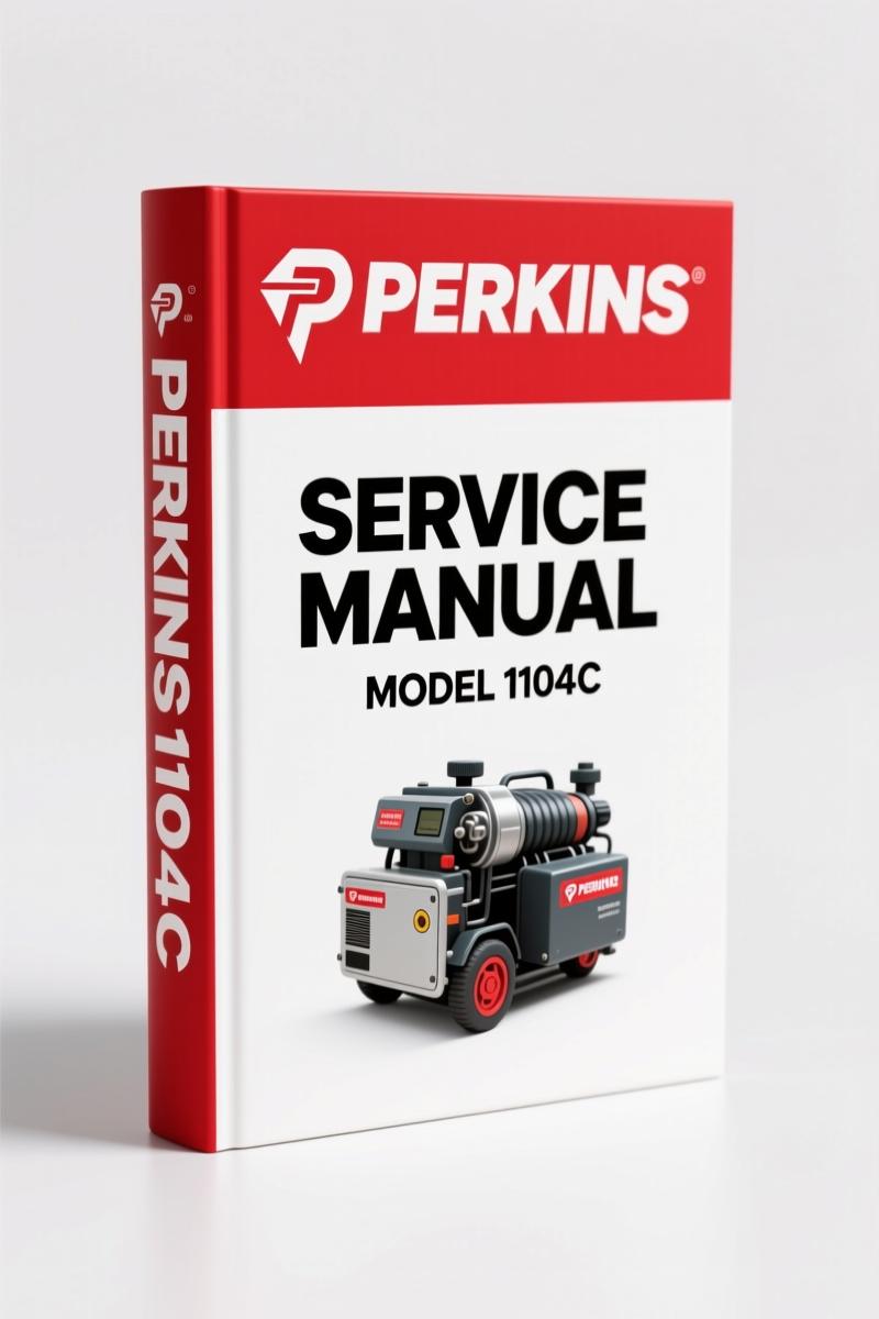 Perkins 1104C Service Manual – Factory Specs for Electronic Diesel Engines