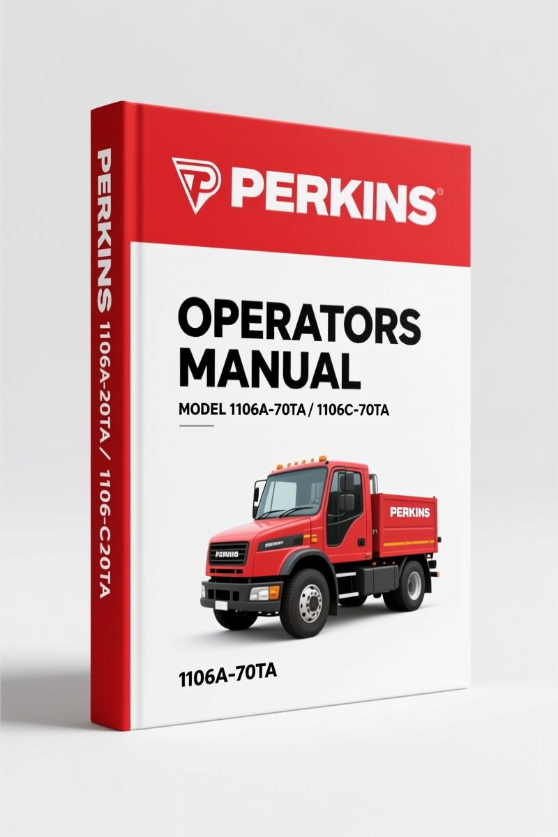Perkins 1106A-70TA, 1106C-70TA 2011 Operators Manual – OEM Specs