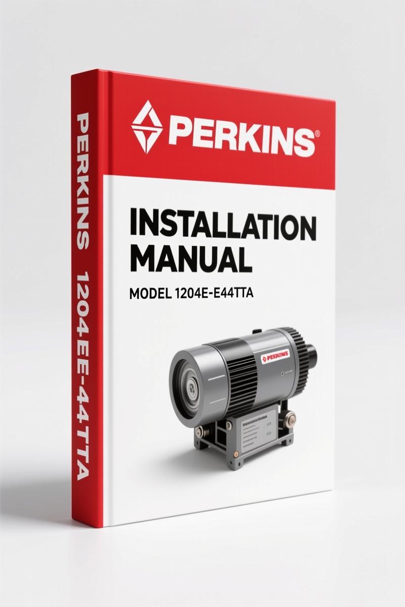 Perkins 1204E-E44TA, 1204E-E44TTA 2011 Operators Manual – Factory Specs