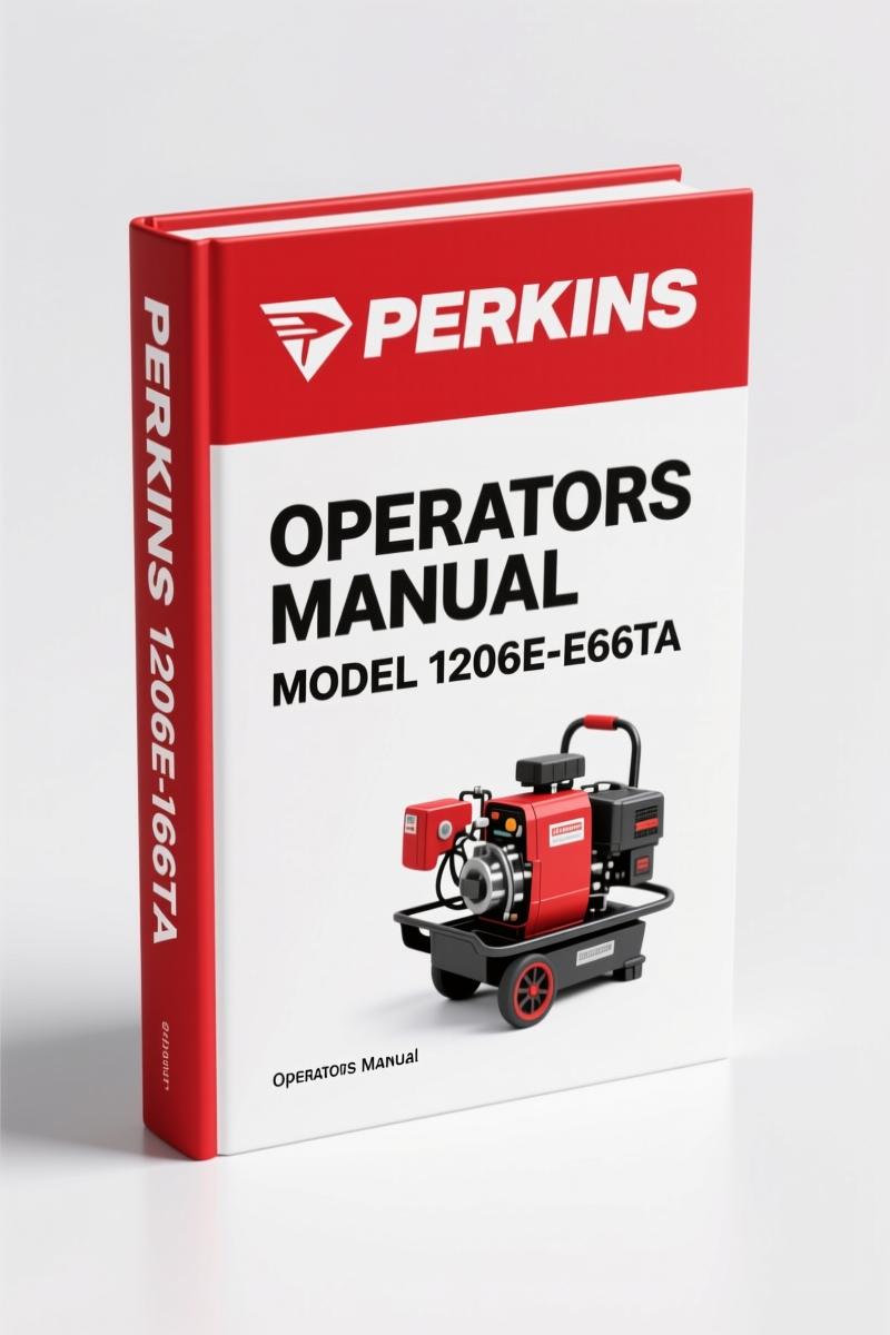 Perkins 1206E-E66TA 2011 Operators Manual – OEM Specs & Maintenance