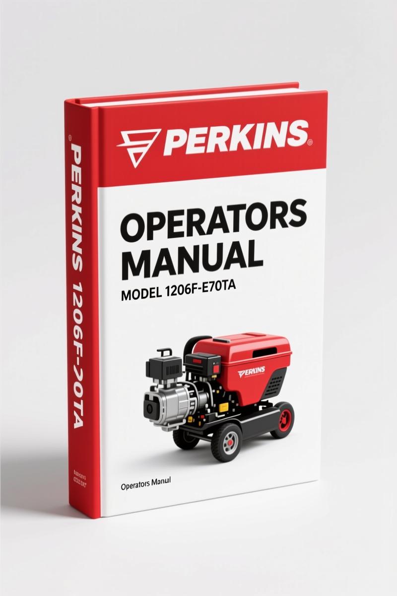 Perkins 1206F-E70TA 1206F-E70TTA 2013 Operators Manual – OEM Specs