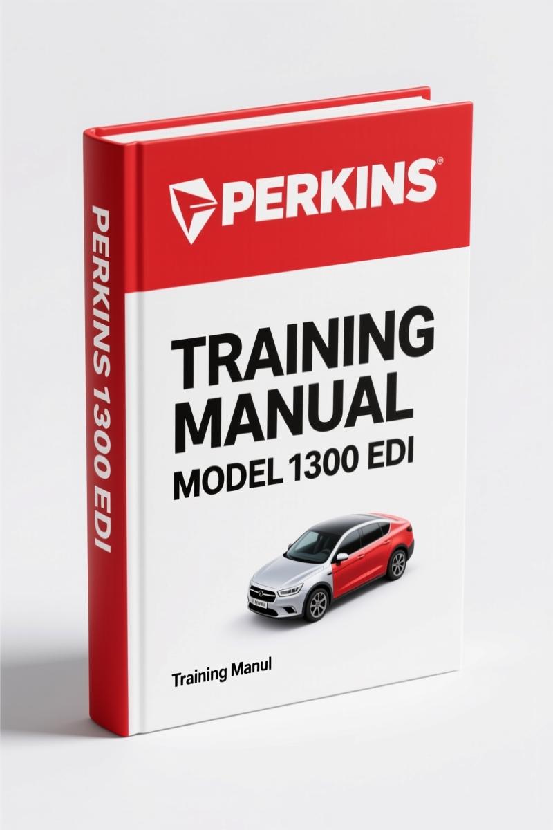 Perkins 1300 EDi, 1306.E87TA 2002 Training Manual – OEM Factory Training for HEUI Engines